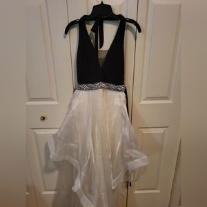 Black and White Gown